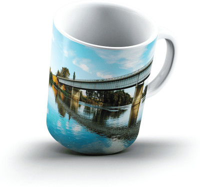 

Ucard Bridge2720 Bone China, Ceramic, Porcelain Mug(325 ml), Multicolor