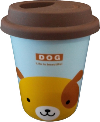 

GeekGoodies Dog Ceramic Blue Porcelain Mug(210 ml)