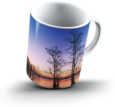 

Ucard Landscape122745 Bone China, Ceramic, Porcelain Mug(325 ml), Multicolor
