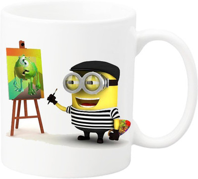 

TeddyMaddy Jailer Minion Ceramic Mug(350 ml)
