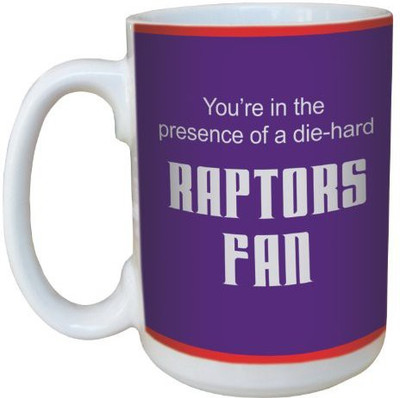 

Tree-Free Greetings Greetings lm44167 Raptors Basketball Fan Ceramic with Full-Sized Handle, 15-Ounce Ceramic Mug(60 ml), Multicolor