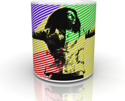 

Bravado Bob Marley PopArt 02 (Officially Licensed) Ceramic Mug(350 ml)
