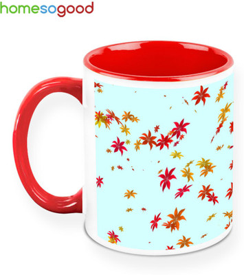 33% OFF on Homesogood Blossom Season Ceramic Mug(280 ml)