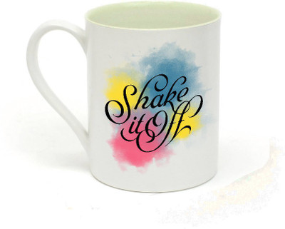 

Sowing Happiness MUG279 Ceramic Mug(350 ml), White