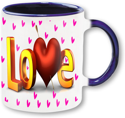 

PhotogiftsIndia Happy Valentine Day Love.Jpg Ceramic Mug(325 ml), Multicolor