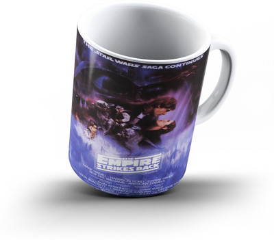 

Ucard Empire Strikes Back32 Bone China, Ceramic, Porcelain Mug(325 ml), Multicolor