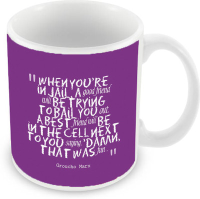 

Sleep Nature's SN-MG-1301 Ceramic Mug(350 ml), Purple