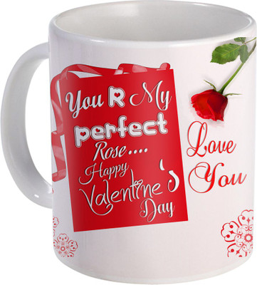 

SKY TRENDS Love Gifts For Your Special Valentine For Girlfriend Boyfriend Wounderful Wife Husband Friend Anniversary Birthday Design012 Ceramic Mug(325 ml), White