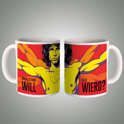 

Posterboy Jim Morrison Ceramic Mug(350 ml), Multicolor