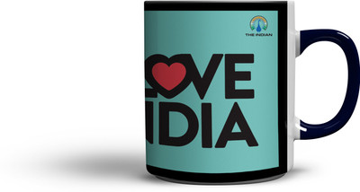 

The Indian Kathakali Ceramic Mug(295 ml), Multicolor