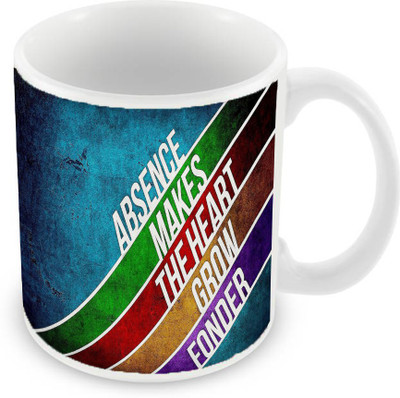 

Sleep Nature's SN-MG-1056 Ceramic Mug(350 ml), Multicolor