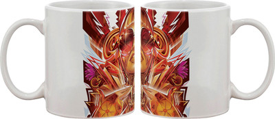 Artifa Girl With Glasses Art Porcelain, Ceramic Mug(350 ml) Artifa Girl With Glasses Art Porcelain, Ceramic Mug(350 ml)