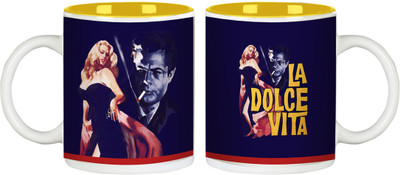 

Posterboy La Dolce vita - Fellini Ceramic Mug(350 ml), Multicolor