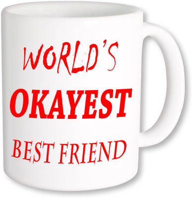 

PhotogiftsIndia Happy Friendship Day 072 Ceramic Mug(350 ml), Multicolor