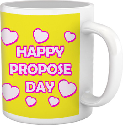 28% OFF on TIED RIBBONS Happy Propose Day Coffee Ceramic Coffee Mug(350 ml) 28% OFF on TIED RIBBONS Happy Propose Day Coffee Ceramic Coffee Mug(350 ml)