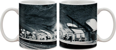 

Artifa Underground Train Station In London Porcelain, Ceramic Mug(350 ml), Multicolor