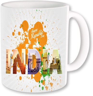 

PhotogiftsIndia Happy Republic Day india Ceramic Mug(325 ml)