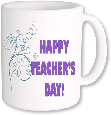 

PhotogiftsIndia Happy Teachers Day 010 Ceramic Mug(325 ml), Multicolor