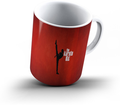

Ucard Karate Kid997 Bone China, Ceramic, Porcelain Mug(325 ml), Multicolor