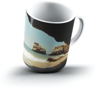 

Ucard Natural Shelter Portugal2538 Bone China, Ceramic, Porcelain Mug(325 ml), Multicolor