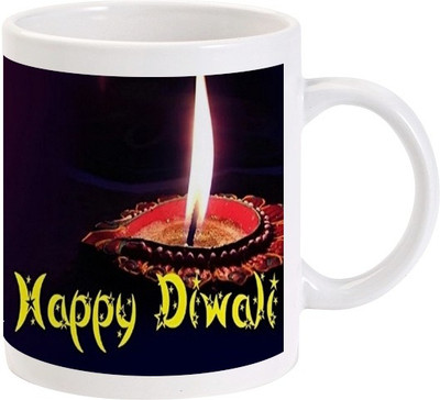 

Lolprint 99 Diwali Ceramic Mug(325 ml)