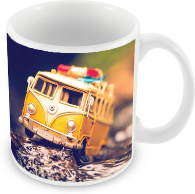 

Sleep Nature's SN-MG-2481 Ceramic Mug(350 ml), Multicolor