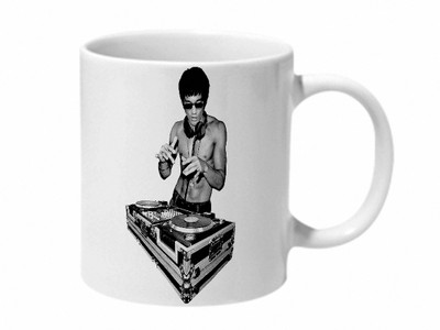 

Mooch Wale Bruce Lee Dj Ceramic Mug(325 ml), Multicolor