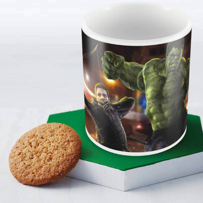 Posterboy Hawkeye - Hulk Avengers Ceramic Mug(350 ml), Multicolor