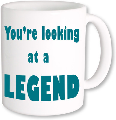 

PhotogiftsIndia you are looking legend Ceramic Mug(325 ml), Multicolor