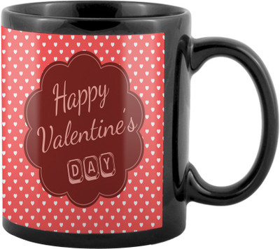 

SKY TRENDS Valentine Gifts For Special Girlfriend,Boyfriend,Wife,Husband,design 59 Ceramic Mug(325 ml), Black