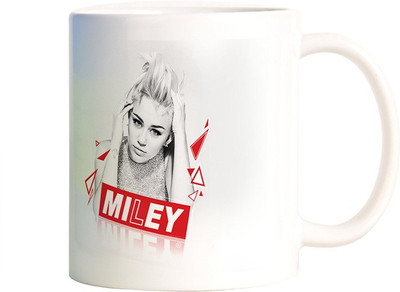 

Rangeele Inkers Miley Ceramic Mug(300 ml), Multicolor