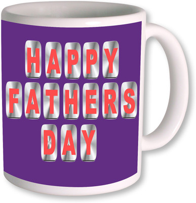 

PhotogiftsIndia Happy Fathers Day 012 Ceramic Mug(350 ml), White
