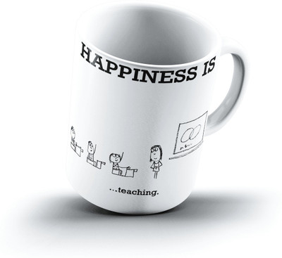 

Ucard Happiness Is1911 Bone China, Ceramic, Porcelain Mug(325 ml)