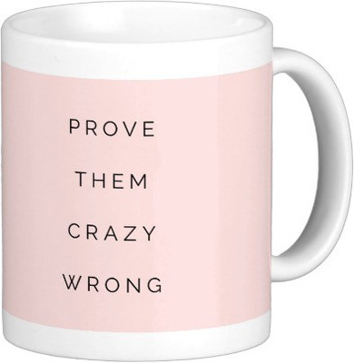 

Exoctic Silver Gyani Baba ka Pravachan A005 Ceramic Mug(250 ml), Pink