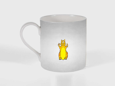 mahis fashion mahi mug 55 Ceramic Mug(250 ml), White