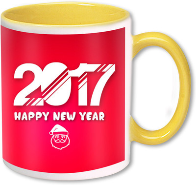 

Heyworlds new year gifts 0065 Ceramic Mug(325 ml), Multicolor