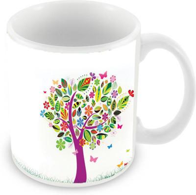 

Sleep Nature's SN-MG-1507 Ceramic Mug(350 ml), White