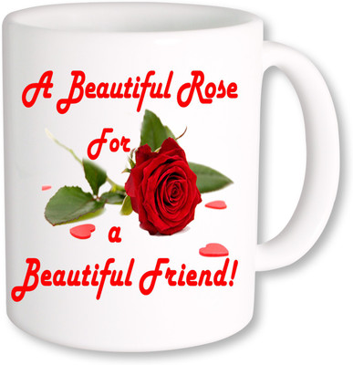 

PhotogiftsIndia Happy Friendship Day 052 Ceramic Mug(350 ml), Multicolor