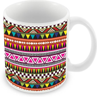 

Sleep Nature's SN-MG-2737 Ceramic Mug(350 ml), Multicolor
