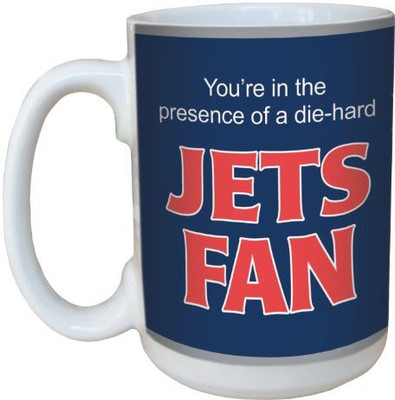 

Tree-Free Greetings Greetings lm44199 Jets Hockey Fan Ceramic with Full-Sized Handle, 15-Ounce Ceramic Mug(60 ml), Multicolor