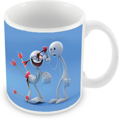 

Sleep Nature's SN-MG-1907 Ceramic Mug(350 ml), Blue