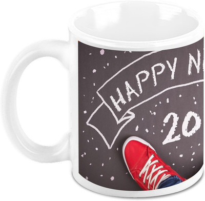 

Homesogood New Year Party Theme Ceramic Mug(325 ml)