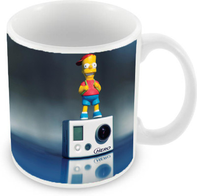 

Sleep Nature's SN-MG-1974 Ceramic Mug(350 ml), Multicolor