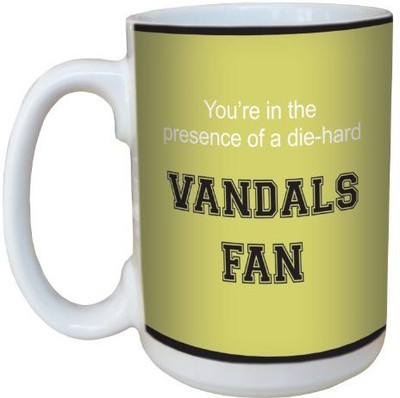 

Tree-Free Greetings Greetings lm44455 Vandals College Football Fan Ceramic with Full-Sized Handle, 15-Ounce Ceramic Mug(60 ml), Multicolor