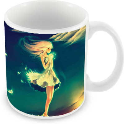 

Sleep Nature's SN-MG-1889 Ceramic Mug(350 ml), Multicolor