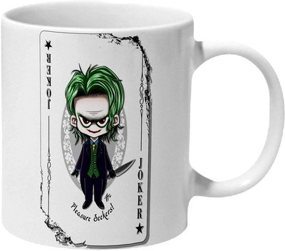 

Mooch Wale Joker Card Pleasure Seeker Ceramic Mug(325 ml), Multicolor
