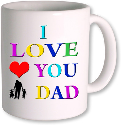 

PhotogiftsIndia Happy Fathers Day 058 Ceramic Mug(350 ml), White