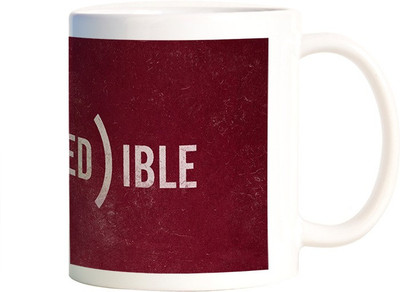 

Rangeele Inkers Incredible Ceramic Mug(300 ml), Multicolor