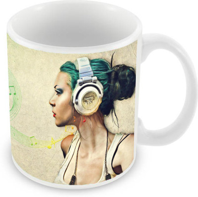 

Sleep Nature's SN-MG-2143 Ceramic Mug(350 ml), Multicolor