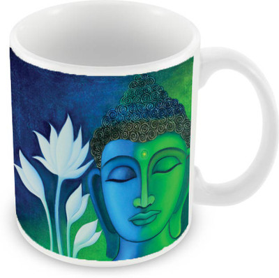 

Sleep Nature's SN-MG-2367 Ceramic Mug(350 ml), Multicolor
